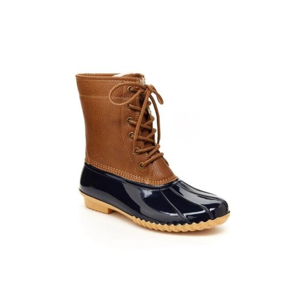 JBU by Jambu Women's Maplewood Waterproof Rain Mid Calf Boot Chocolate Brown - Picture 1 of 4